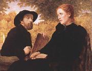 Portrait of the Artist with his Wife Wilhelm Steinhausen